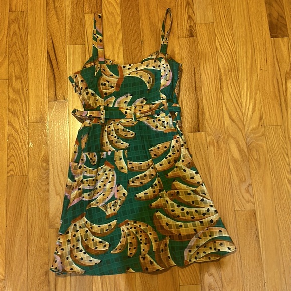 🍌 Farm Rio Raining Banana Mini Dress 🍌 - Picture 2 of 7